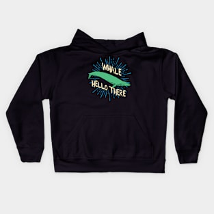 Whale Hello There! Kids Hoodie